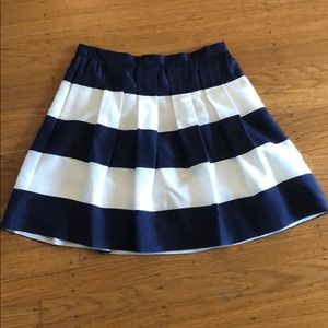 J Crew striped skirt